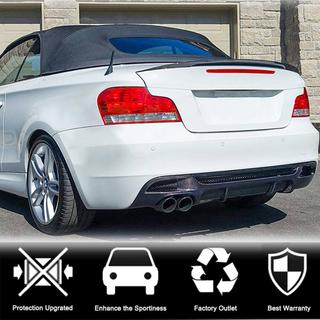 Rear Bumper Diffuser V1 for E82/E88 M-Sport, Carbon BMW 1 Series E81/E82/E87/E88 2004-2011 photo 3