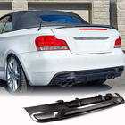 BMW 1 Series E81/E82/E87/E88 2004-2011 Rear Bumper Diffuser V2 (for E82/E88 M-Sport, Carbon) photo 2