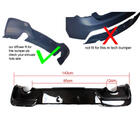 BMW 1 Series F20/F21 2011-2019 Rear Bumper Diffuser (for M135i 2011-2015, Carbon) photo 5