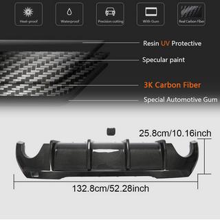 Rear Bumper Diffuser (for M-Sport, Carbon) BMW 1 Series F40 2019-2024 photo 4