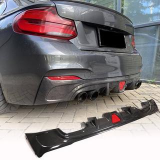 Rear Bumper Diffuser V2 for F22/F23 M-Sport, Carbon BMW 2 Series F22/F23 2014-2021 photo 1