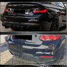 BMW 2 Series F22/F23 2014-2021 Rear Bumper Diffuser V4 (for F22/F23 M-Sport, Carbon) photo 5