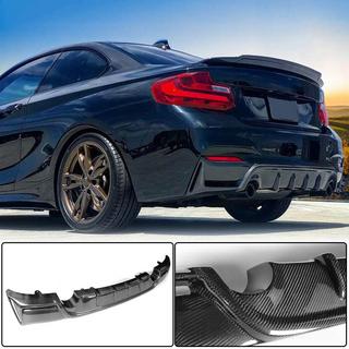 Rear Bumper Diffuser V4 (for F22/F23 M-Sport, Carbon) BMW 2 Series F22/F23 2014-2021 photo 2