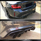 BMW 2 Series F22/F23 2014-2021 Rear Diffuser V4 for F87 M2/M2C, Carbon photo 3