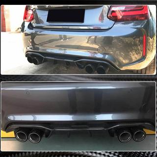 Rear Diffuser V4 for F87 M2/M2C, Carbon BMW 2 Series F22/F23 2014-2021 photo 4
