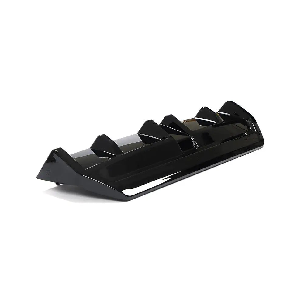 BMW 2 Series G42 2021- Rear Bumper Diffuser Black ABS V1 (M Sport) photo 4