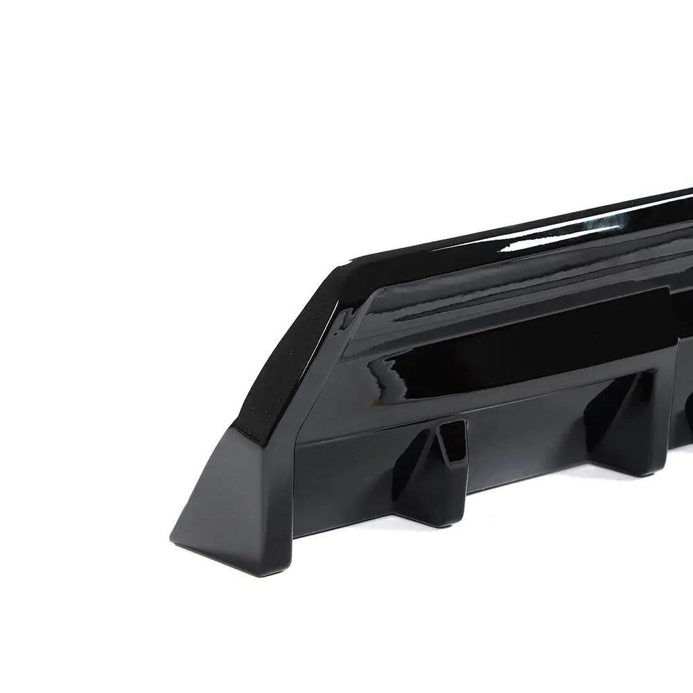 BMW 2 Series G42 2021- Rear Bumper Diffuser Black ABS V1 (M Sport) photo 5