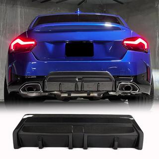 Rear Bumper Diffuser V2 (for M-Sport, Carbon) BMW 2 Series G42 2021- photo 1