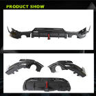 BMW 2 Series G42 2021- Rear Bumper Diffuser V1 (for M-Sport, Carbon) photo 6