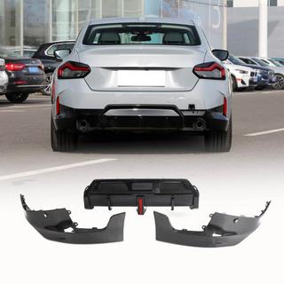 Rear Bumper Diffuser V1 (for M-Sport, Carbon) BMW 2 Series G42 2021- photo 1