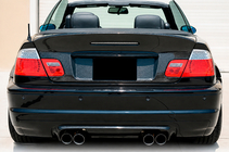 BMW 3 Series E46 1998-2006 Rear Diffuser V2 (for M3, Carbon) photo 1