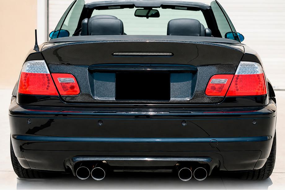 BMW 3 Series E46 1998-2006 Rear Diffuser V2 (for M3, Carbon) Image