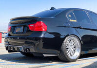 BMW 3 Series E90/E91 2005-2011 Rear Bumper Diffuser V1 for E90 M-Sport, Carbon photo 5