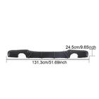 BMW 3 Series E90/E91 2005-2011 Rear Bumper Diffuser V1 for E90 M-Sport, Carbon photo 7