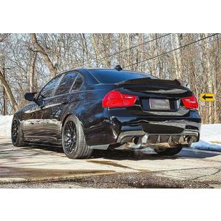 Rear Bumper Diffuser V1 for E90 M-Sport, Carbon photo 2