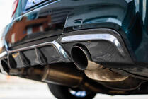BMW 3 Series E90/E91 2005-2011 Rear Bumper Diffuser for E90 M-Sport, Carbon photo 5