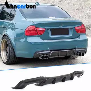 Rear Bumper Diffuser for E90 M-Sport, Carbon photo 1