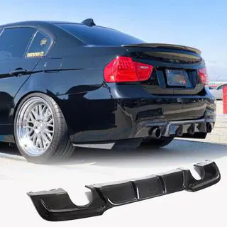 Rear Bumper Diffuser for E90 M-Sport, Carbon photo 2
