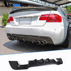 BMW 3 Series E92/E93 2006–2013 Rear Bumper Diffuser V1 (for M-Sport, Carbon) photo 1
