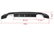 BMW 3 Series E92/E93 2006–2013 Rear Bumper Diffuser V1 (for M-Sport, Carbon) photo 5