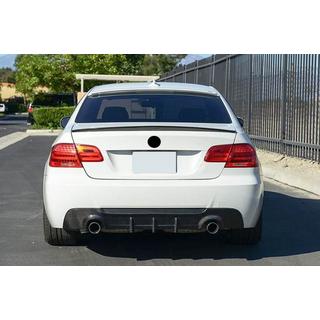Rear Bumper Diffuser V2 (for M-Sport, Carbon) BMW 3 Series E92/E93 2006–2013 photo 2