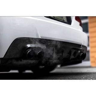 Rear Bumper Diffuser V2 (for M-Sport, Carbon) BMW 3 Series E92/E93 2006–2013 photo 3