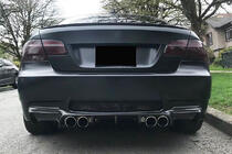 BMW 3 Series E92/E93 2006–2013 Rear Bumper Diffuser V-Style (for M3, Carbon) photo 3