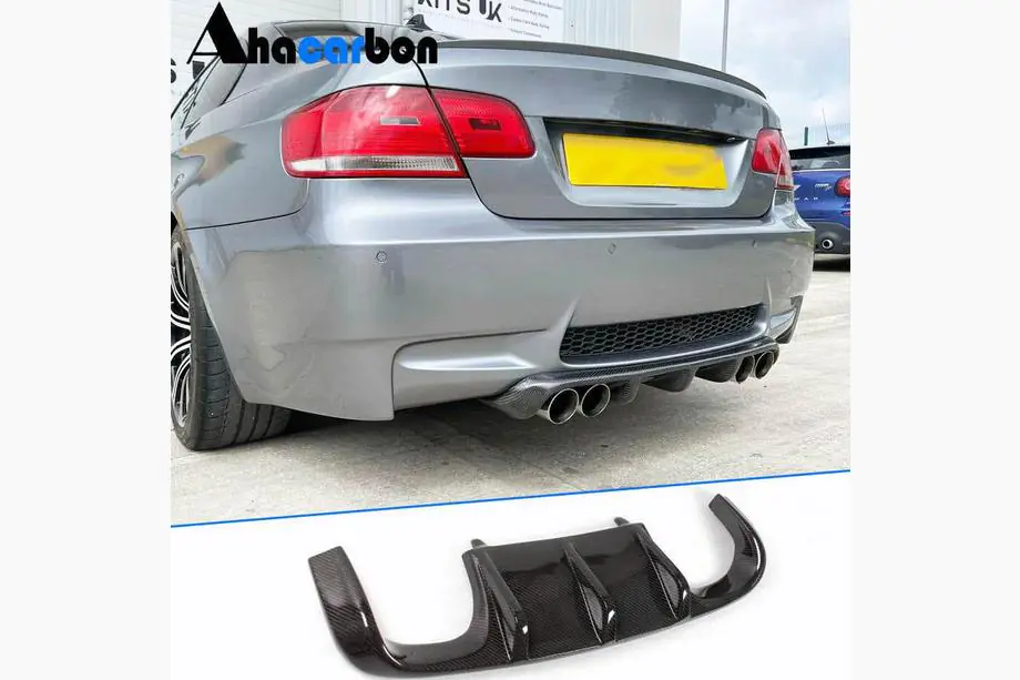 BMW 3 Series E92/E93 2006–2013 Rear Diffuser H2-Style (for M3, Carbon) Image
