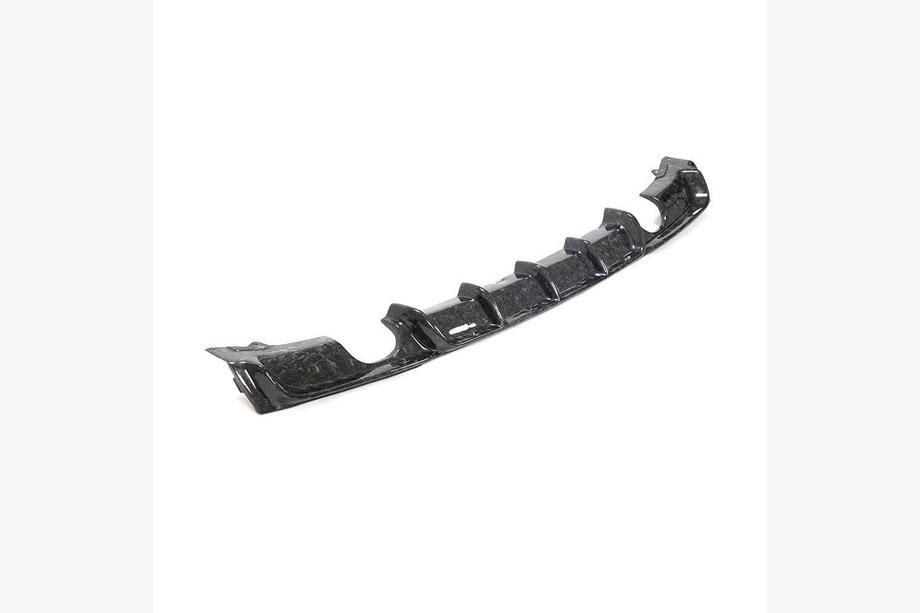 BMW 3 Series F30/F31 2012-2019 Rear Bumper Diffuser V1 for F30 M-Sport, Carbon Image