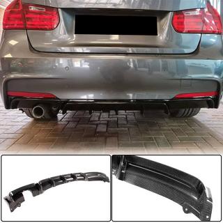 Rear Bumper Diffuser V3 (for F30 M-Sport, Carbon) BMW 3 Series F30/F31 2012-2019 photo 1