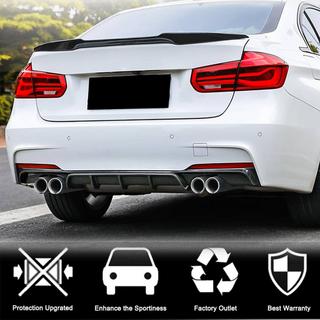 Rear Bumper Diffuser V4 (for F30 M-Sport, Carbon) BMW 3 Series F30/F31 2012-2019 photo 3