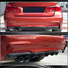 BMW 3 Series F30/F31 2012-2019 Rear Bumper Diffuser Carbon V6 (for M-Sport) photo 3