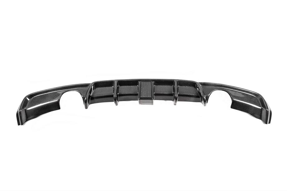 BMW 3 Series F30/F31 2012-2019 Rear Bumper Diffuser V2 for F30 M-Sport, Carbon Photo 9