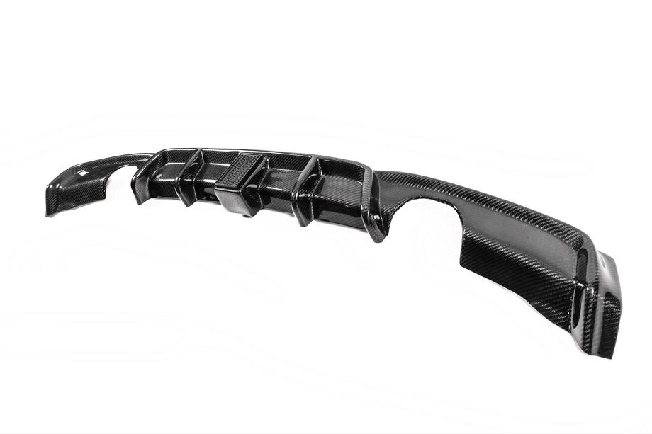 BMW 3 Series F30/F31 2012-2019 Rear Bumper Diffuser V2 for F30 M-Sport, Carbon Photo 10