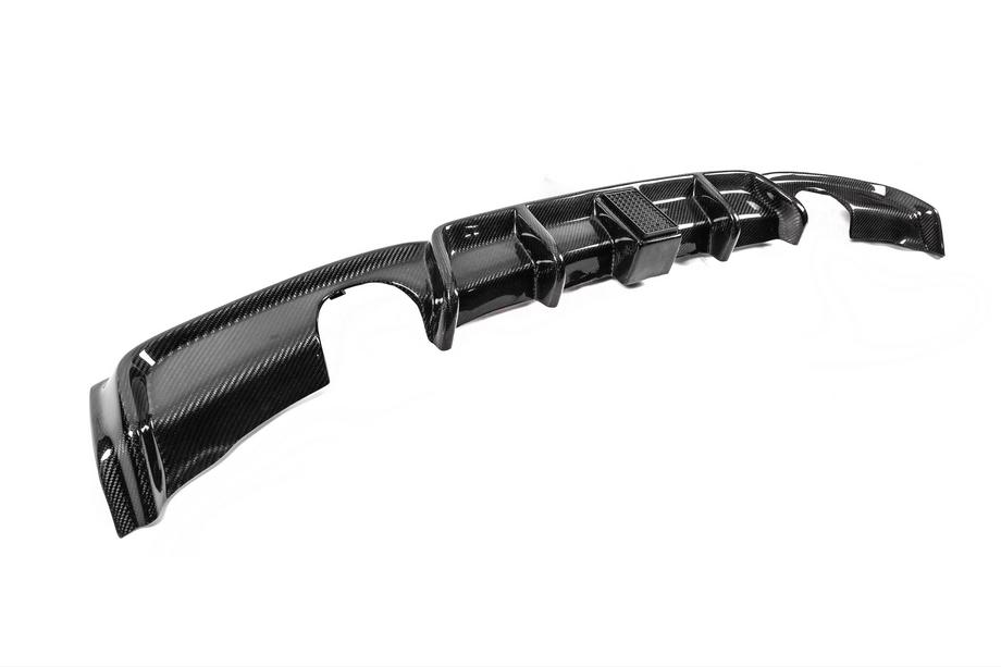 BMW 3 Series F30/F31 2012-2019 Rear Bumper Diffuser V2 for F30 M-Sport, Carbon Photo 7
