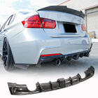 BMW 3 Series F30/F31 2012-2019 Rear Bumper Diffuser Carbon V11 (for M-Sport) photo 1