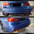 BMW 3 Series F30/F31 2012-2019 Rear Bumper Diffuser Carbon V11 (for M-Sport) photo 4