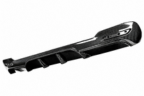BMW 3 Series F34 2013–2020 Rear Bumper Diffuser V1 for F34 M-Sport, Carbon photo 3