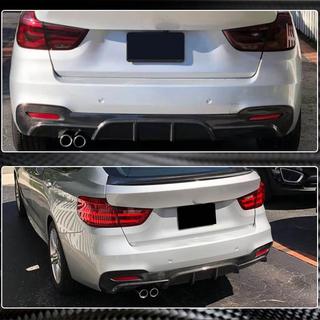 Rear Bumper Diffuser V1 for F34 M-Sport, Carbon BMW 3 Series F34 2013–2020 photo 4