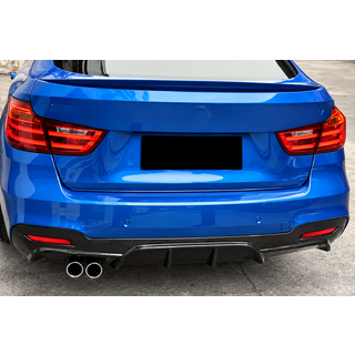 Rear Bumper Diffuser V1 for F34 M-Sport, Carbon photo 1