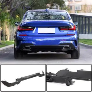 Rear Bumper Diffuser V1 for M-Sport 2018-2022, Carbon photo 1