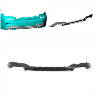 Rear Bumper Diffuser V1 for M-Sport 2018-2022, Carbon BMW 3 Series G20/G21 2018- photo 2