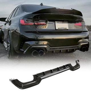 Rear Bumper Diffuser V2 (for M-Sport 2018-2022, Carbon) BMW 3 Series G20/G21 2018- photo 2