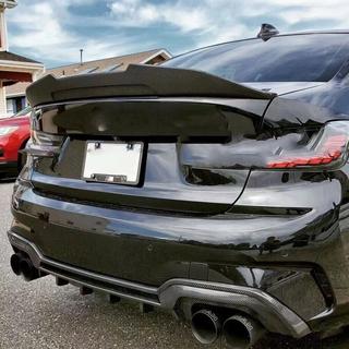 Rear Bumper Diffuser V2 (for M-Sport 2018-2022, Carbon) BMW 3 Series G20/G21 2018- photo 3
