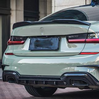 Rear Bumper Diffuser V2 (for M-Sport 2018-2022, Carbon) BMW 3 Series G20/G21 2018- photo 4