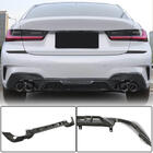 BMW 3 Series G20/G21 2018- Rear Bumper Diffuser V7 (for M-Sport 2018-2022, Carbon) photo 1