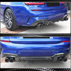 BMW 3 Series G20/G21 2018- Rear Bumper Diffuser V7 (for M-Sport 2018-2022, Carbon) photo 3