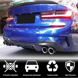Rear Bumper Diffuser V7 (for M-Sport 2018-2022, Carbon) BMW 3 Series G20/G21 2018- photo 2