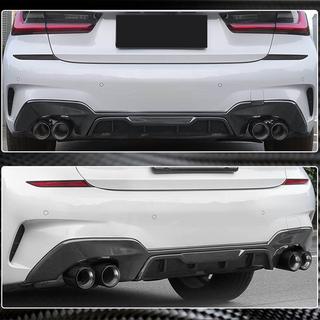 Rear Bumper Diffuser V7 (for M-Sport 2018-2022, Carbon) BMW 3 Series G20/G21 2018- photo 4