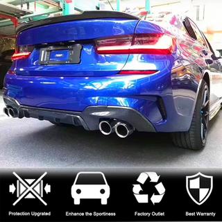 Rear Bumper Diffuser V4 for M-Sport 2018-2022, Carbon BMW 3 Series G20/G21 2018- photo 2